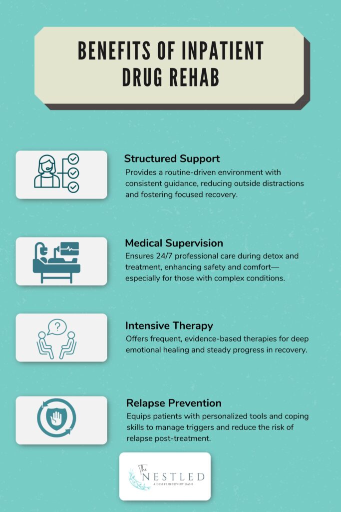 Benefits of Inpatient Drug Rehab