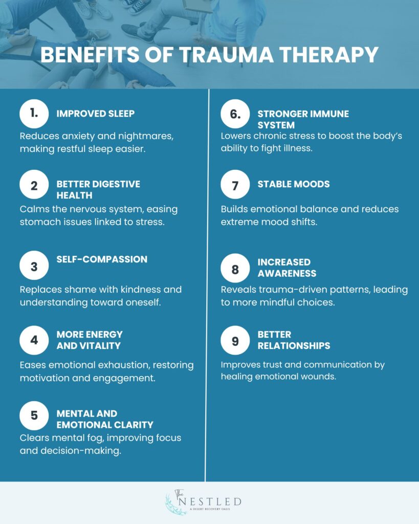 Benefits of Trauma Therapy