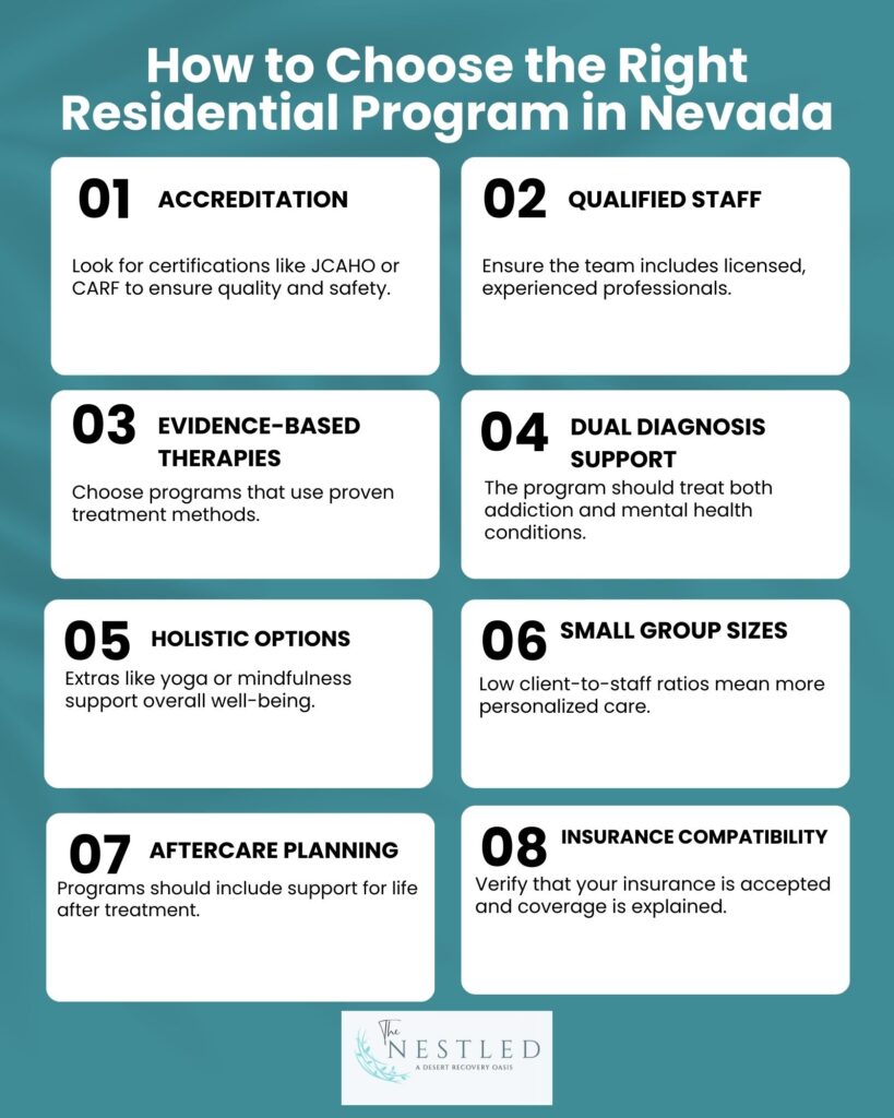 How to Choose the Right Residential Program in Nevada