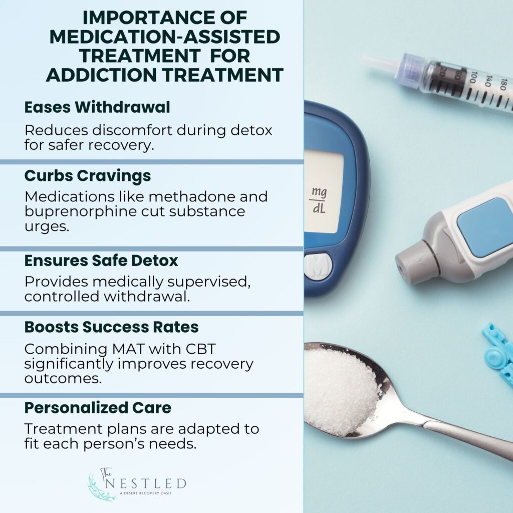 Importance of Medication-Assisted Treatment  for Addiction Treatment