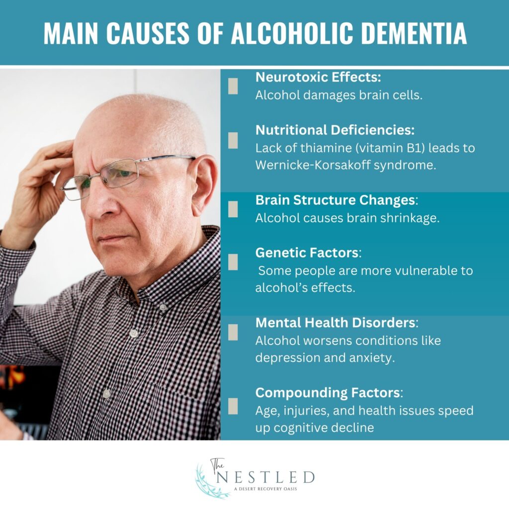 Causes of Alcoholic Dementia