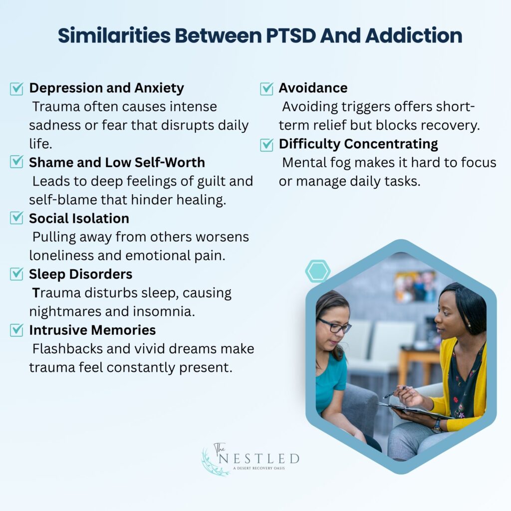 Similarities Between PTSD And Addiction
