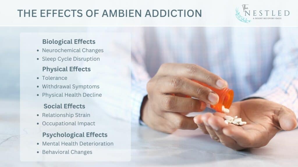 effects of ambien addiction