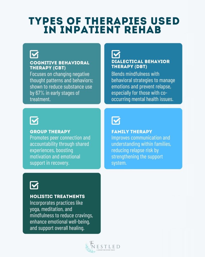 Types of Therapies Used in Inpatient Rehab