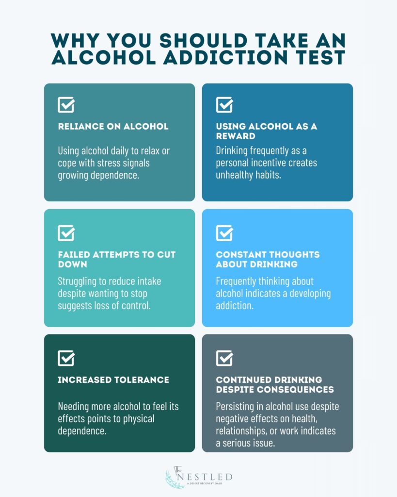 Why You Should Take an Alcohol Addiction Test